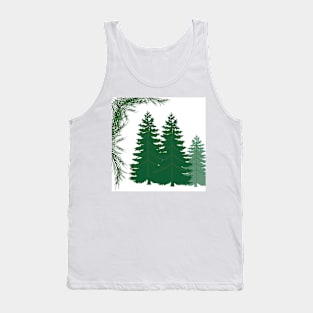 Christmas trees Tank Top